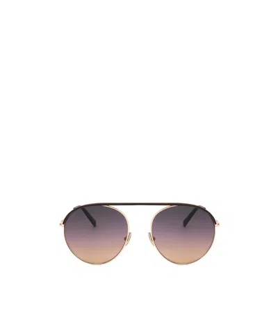 Tod's Full Frame Sunglasses In Nude
