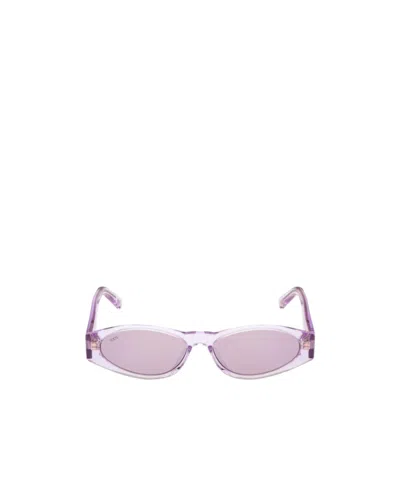 Tod's Full Frame Sunglasses In Pink