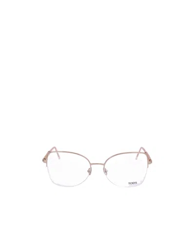 Tod's Geometric Flat Mirror In White