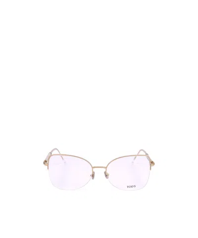 Tod's Geometric Flat Mirror In White