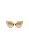 Tod's Geometric Frame Sunglasses In Multicolor