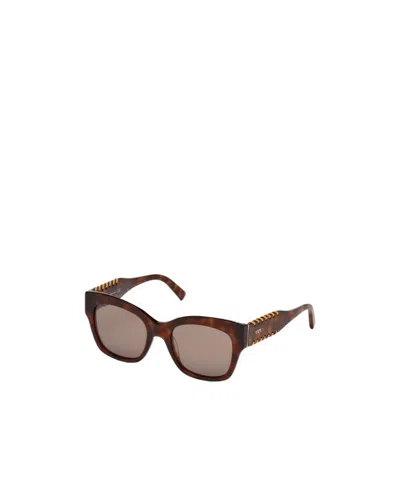 Tod's Geometric Sunglasses In Multicolor