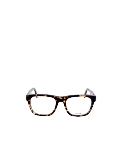 Tod's Geometrically Framed Flat Mirror In Black