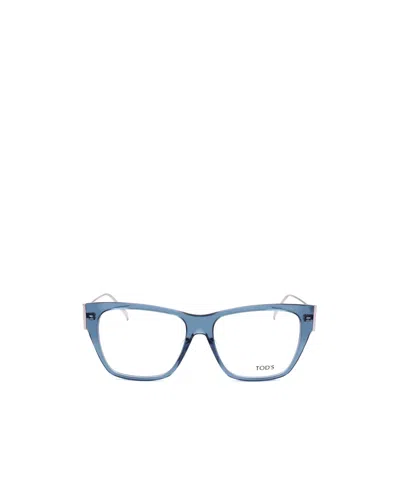 Tod's Geometrically Framed Flat Mirror In White