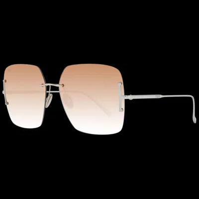 Tod's Gold Women Sunglasses In Pink