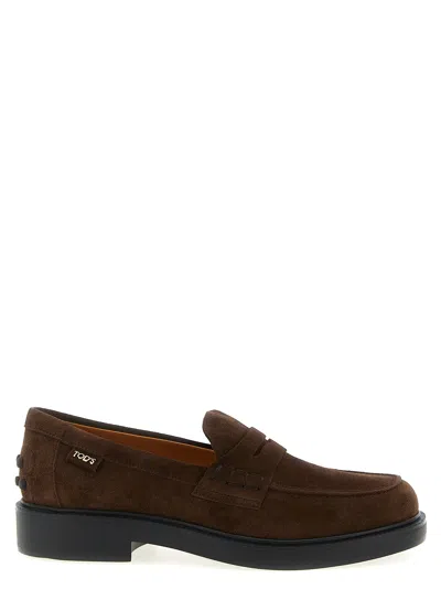 Tod's Gomma 20l Loafers Brown