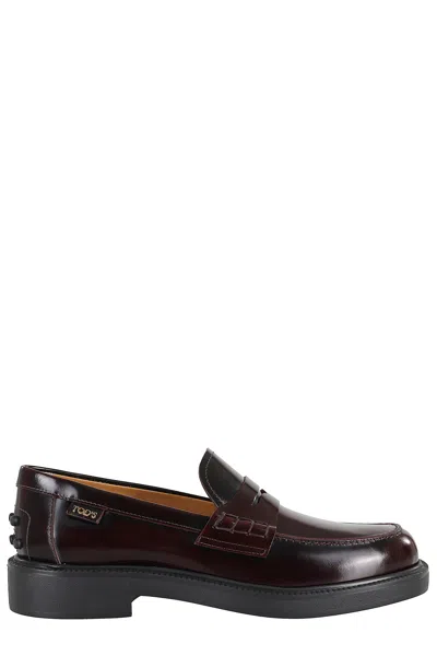 Tod's Gomma 20l Mocassino In Brown
