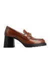 TOD'S GOMMA 65MM LOGO-PLAQUE PUMPS