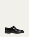 Tod's Fringe-detail Leather Loafers In Black