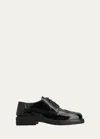 Tod's Lace-ups Leather Oxford Black In Nero