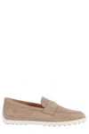 Tod's Gomma Leggero 62l Mocassino In Cappuccino