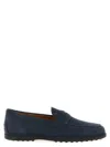 Tod's Gomma Loafers In Blue