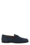 Tod's Gomma Loafers In Blue