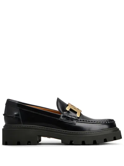 Tod's Xxw08j0hl60sha Gomma Pesante In Black