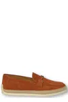 Tod's Gomma Slip-on Loafers Tods In Luggage