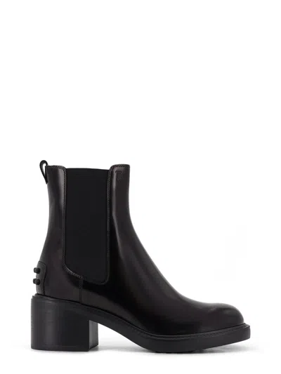 TOD'S GOMMA T60 LEATHER ANKLE BOOTS