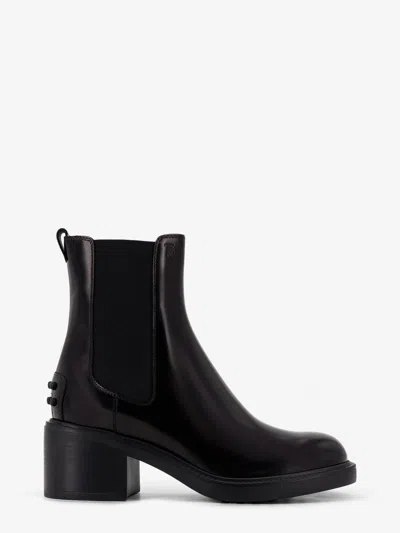 TOD'S GOMMA T60 LEATHER ANKLE BOOTS