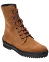 Tod's Tods Gommini Cassetta Suede Boot In Brown