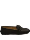 Tod's Gommini Doppia T Loafers In Brown