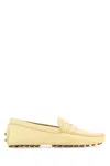 Tod's Mocassini In Pelle Giallo Pastello Donna