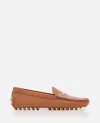 Tod's Gommino Leather Loafers In Brown