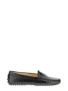 Tod's Gommino Driving Shoes In Leather In Black