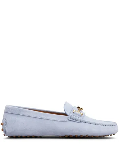 Tod's Gommino Bubble Loafers In Blue