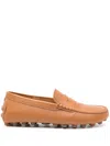 Tod's Gommino Bubble Loafers In Braun
