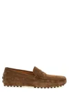 Tod's Men's Mocassino Gommino Slip On Loafers In Brown