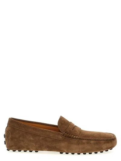 Tod's Gommino Bubble Loafers Brown