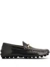 Tod's Gommino Bubble Loafers In Grey