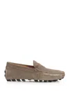 Tod's Mocassino Gommino Macro 52k Loafers Brown In Brown