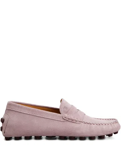Tod's Gommino Bubble Penny-bar Loafers In Pink