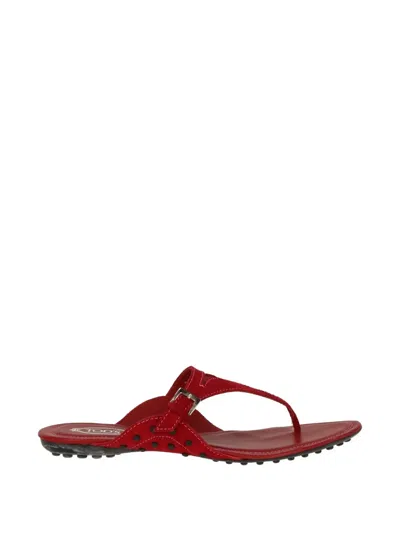 Tod's Gommino Buckle-fastening Sandals In Multi