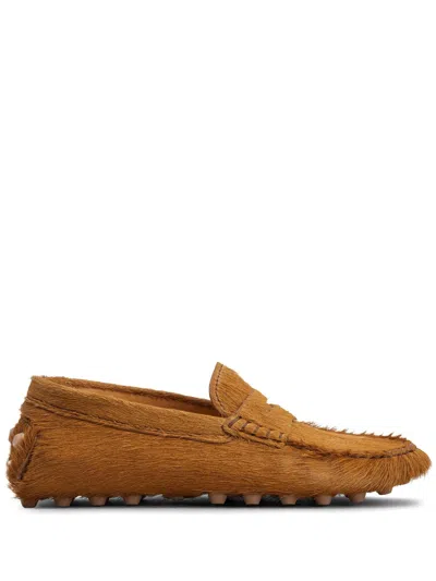 TOD'S GOMMINO CALF-HAIR LOAFERS