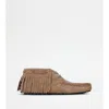 Tod's Gommino Desert Boots In Suede In Brown