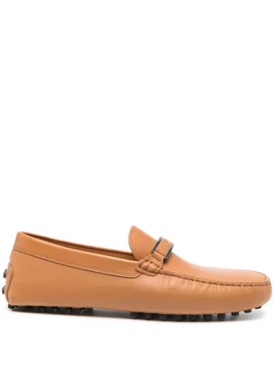 Tod's Gommino Driving Loafers In Brown