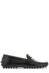Tod's Gommino Leather Loafers In Black