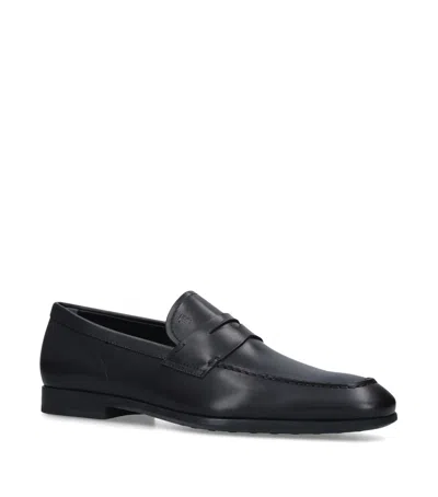 Tod's Gommino Driving Shoes In Black