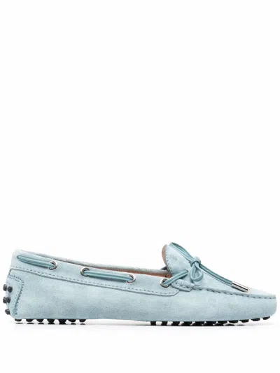 Tod's Gommino Driving Shoes In Blue