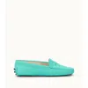 Tod's Gommino Driving Shoes In Leather In Blue