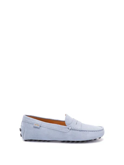 Tod's `gommino` Driving Shoes In Suede
