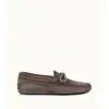 Tod's Moccasin Rubber In Grey