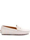 Tod's Gommino Driving Shoes In White