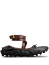 Tod's Leather Ballet Flat In Multi