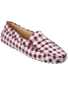 Tod's Tods Gommino Leather Loafer In Purple