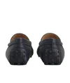 Tod's Gommino Leather Loafers In Black
