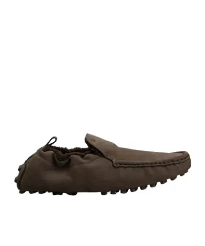 Tod's Gommino Leather Loafers In Brown