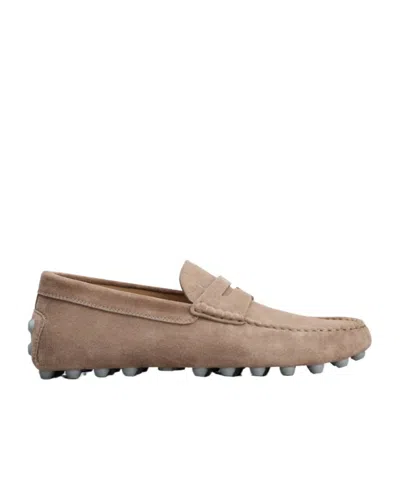 Tod's Gommino Leather Loafers In Brown