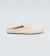 Tod's Gommino Leather Loafers In Neutral